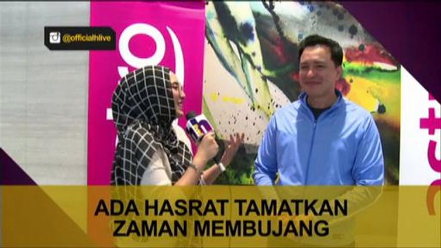 Datuk Seri Eizlan Yusof ada hasrat tamatkan zaman membujang