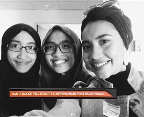 Bantu rakyat Malaysia di LA, keprihatinan Yuna dapat pujian