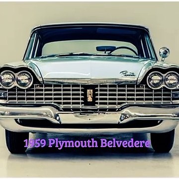 1959 Plymouth Belvedere . Classic cars