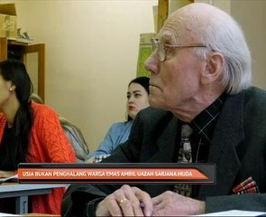 Usia bukan penghalang warga emas ambil Ijazah Sarjana Muda