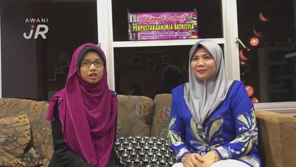 #AWANIJr: Kepentingan perpustakaan di rumah