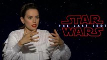 Daisy Ridley teases answers in 'The Last Jedi'