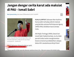Jangan dengar cerita karut ada maksiat di PAU - Ismail Sabri