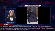 Will & Jada Pinkett Smith Hit the Red Carpet at SAG Awards 2022 - 1breakingnews.com