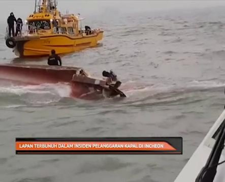 Lapan terbunuh dalam insiden pelanggaran kapal di Incheon