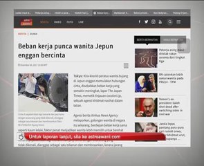 Beban kerja punca wanita Jepun enggan bercinta