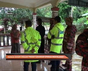 Mangsa banjir enggan pindah sukarkan operasi menyelamat