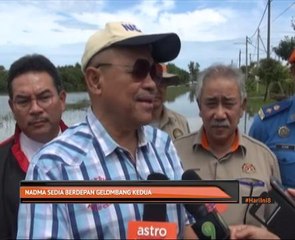 NADMA sedia berdepan gelombang kedua banjir