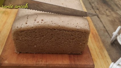 resep bolu energen hanya 2 telur super lembut