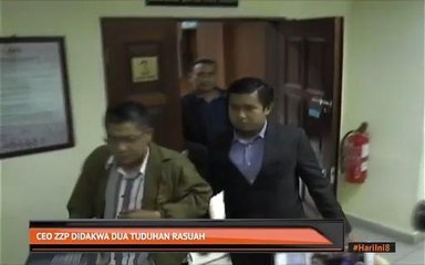 CEO ZZP didakwa dua tuduhan rasuah