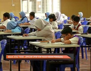 Sedar atau tidak, lepasan UPSR kini rasai kesan psikologi