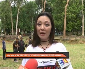 Mac Malaysia dan MAF rai 32 kanak-kanak HIV di Zoo Melaka