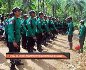 15 gerila komunis Filipina terbunuh dalam serangan di Manila