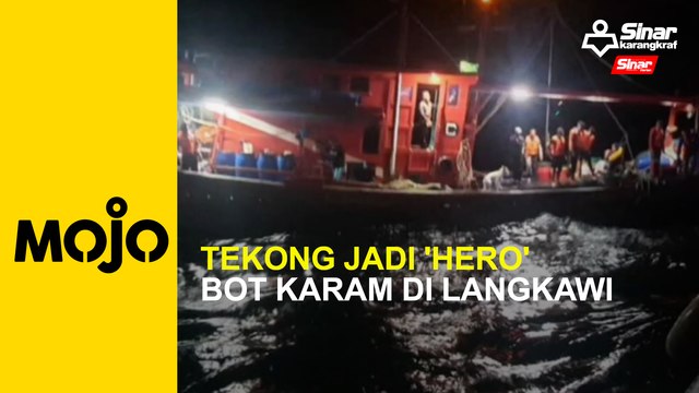 Tekong jadi 'hero' bot karam di Langkawi