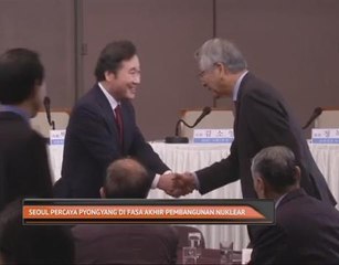 Seoul percaya Pyongyang di fasa akhir pembangunan nuklear