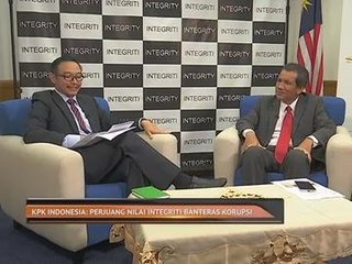KPK Indonesia: Perjuang nilai integriti banteras korupsi