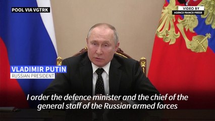 Putin orders nuclear forces on high alert
