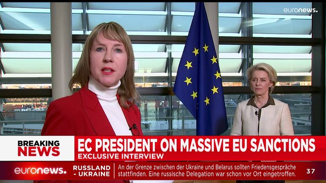 Exklusiv - Ursula von der Leyen zur Ukraine: Sie gehören zu uns