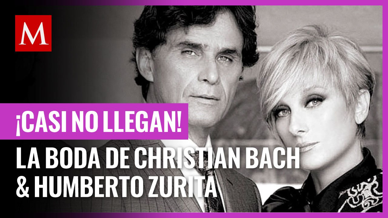 ¡No podían llegar a la iglesia! Así fue la boda de Christian Bach y Humberto Zurita
