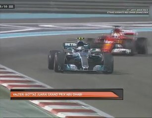 Valteri Bottas juarai Grand Prix Abu Dhabi