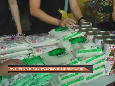 Pasar percuma bantu ringan beban golongan kurang berkemampuan