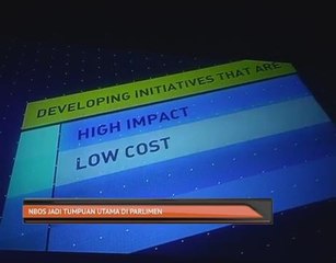 NBOS jadi tumpuan utama di parlimen