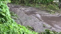 Polution visible in Illawarra waterways following heavy rainfall, flooding | February 28, 2022 | Illawarra Mercury