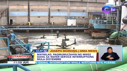 Maynilad, pagmumultahin ng MWSS dahil sa water service interruptions mula Disyembre | BT