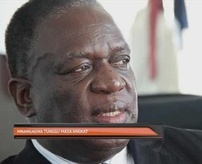 Mnangagwa tunggu masa angkat sumpah