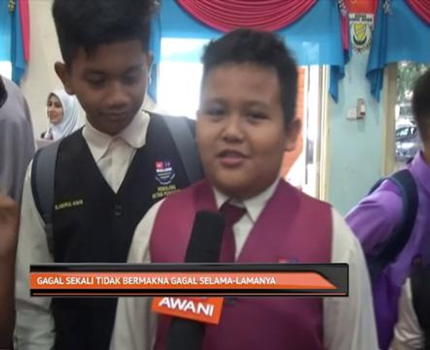 Gagal sekali tidak bermakna gagal selama-lamanya