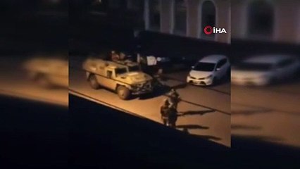 Rusya'nın balistik füze ile vurdu! O anlar kamerada