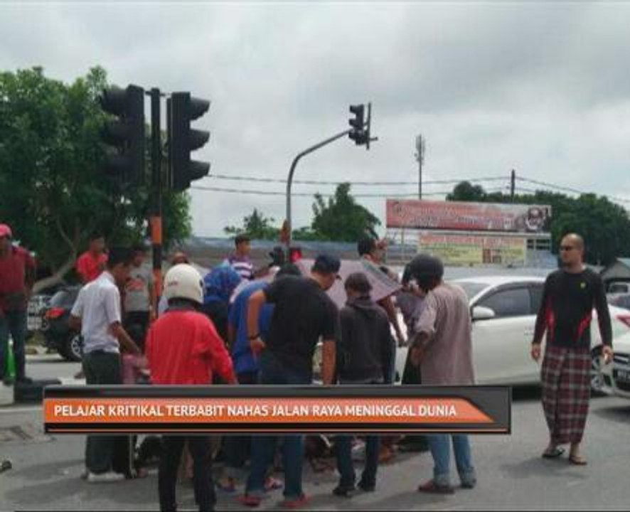 Pelajar kritikal terbabit nahas jalan raya meninggal dunia
