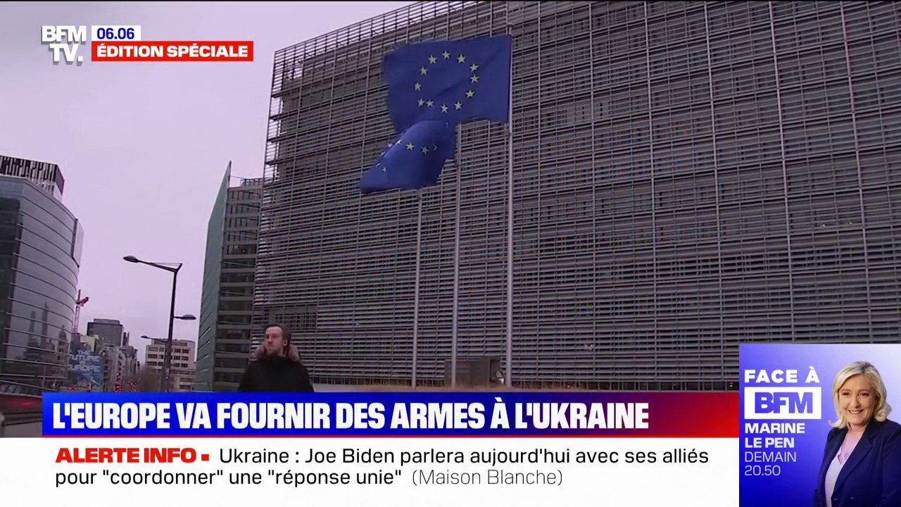 L'Union européenne débloque 450 millions d'euros pour fournir des armes à l'Ukraine