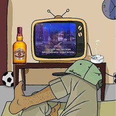 Status wa kartun lucu dangdutan