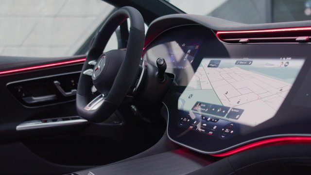 Der neue Mercedes-AMG EQE - Interieur-Design mit besonders sportlicher Note