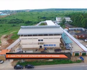 20 orang etnik Uighur loloskan diri dari pusat tahanan