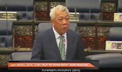 Ajar mereka, batal lesen, ingat ini zaman batu? - Bung Mokhtar