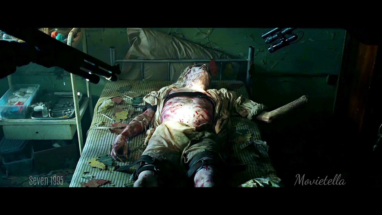 Seven 1995 Film Summary Brad Pitt, Morgan Freeman, Gwyneth Paltrow Best Scenes