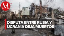 Suman 352 civiles muertos tras invasión de Rusia a Ucrania, según autoridades