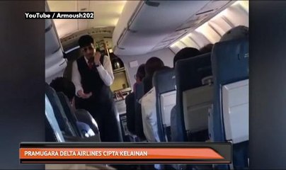 Pramugara Delta Airlines cipta kelainan