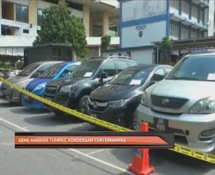 Geng Harrier tumpas, kenderaan curi dirampas