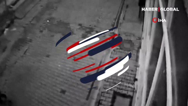 Ankara'da köpeğini gezdirirken başıboş köpekler böyle saldırdı