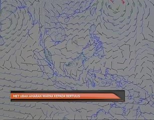 MET ubah amaran warna kepada bertulis