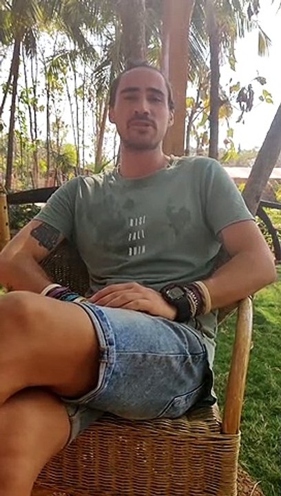 200 Hour Yoga Teacher Training Goa, India -  Carlos Perez from Spain  - Shivoham Yoga School