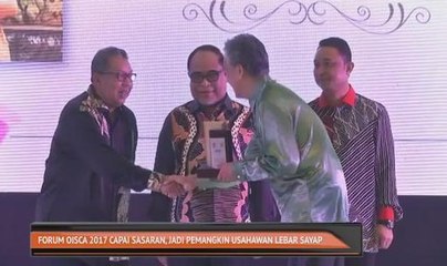 Forum OISCA 2017 capai sasaran, jadi pemangkin usahawan lebar sayap