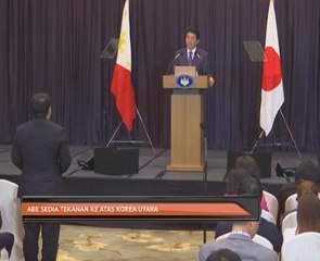 Abe sedia tekanan ke atas Korea Utara