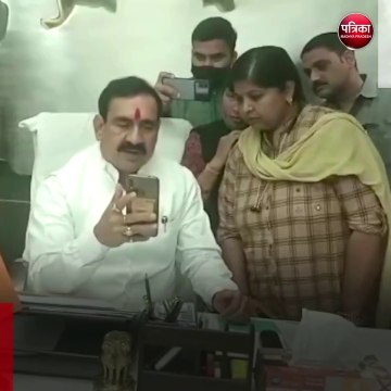 भोपाल (मप्र): गृहमंत्री नरोत्तम मिश्र ने की यूक्रेन में फंसे भारतीयों से चर्चा