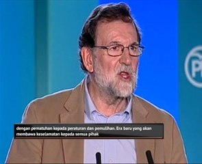 Krisis politik Catalonia dijangka selesai menerusi pilihan raya