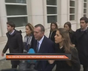 Tiga dibicara rasuah hak penyiaran dan penganjuran sukan