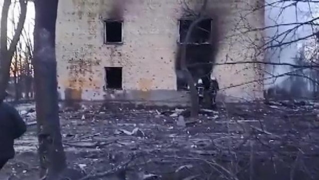 Ukrayna'da Rus bombardımanı yerleşim yerlerini vurdu